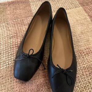 Madewell Leather Ballet Flats